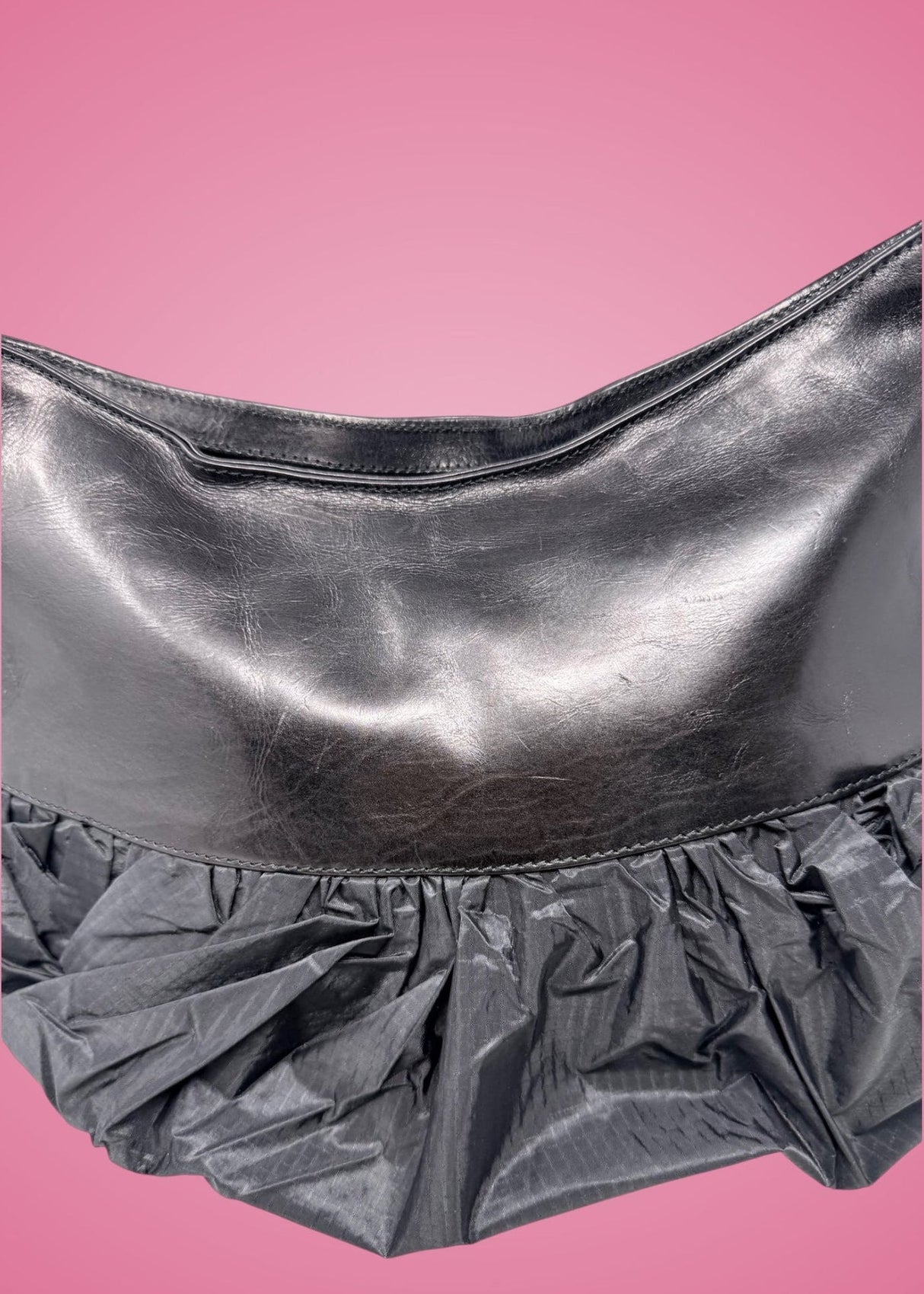Dior Black Ballerina Corset Bag