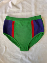 Marni Clover striped knit hot pants