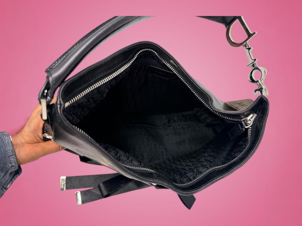 Dior Black Ballerina Corset Bag