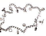 Silver Looney Tunes Charm Belt