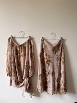 Floral Silk set