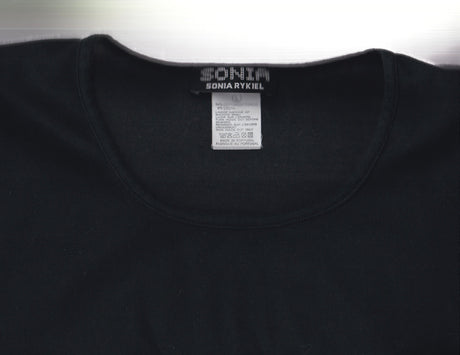 SONIA RYKIEL Black 'SONIA' Logo T-Shirt