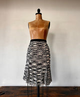 Missoni Noir & Blanc Knit Skirt