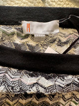 Missoni Noir & Blanc Knit Skirt