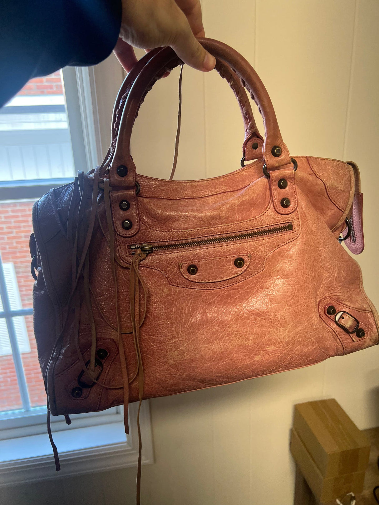Balenciaga City Pink