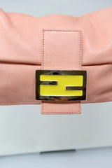 Fendi Baguette Pink Lambskin