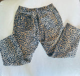Dolce & Gabbana Leopard Print Cropped Pants