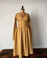 1970 Manning Silver Camel wool a-line Coat