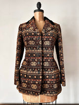 Anne Klein Tapestry Velvet Blazer