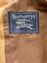 1970 Burberry Caramel Wool Skirt Set