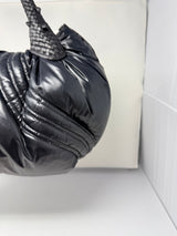 Fendi x Moncler Collab Black Puffy Spy Bag