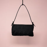 Fendi Zucca Pochette Black