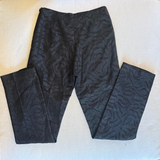 Alberto Makali Metallic Zebra Stripe Skinny Pants