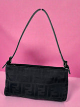 Fendi Zucca Pochette Black