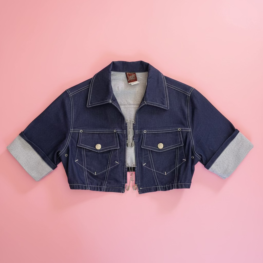 Gaultier Jeans Top (as seen on Bella Hadid)