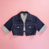 Gaultier Jeans Top (as seen on Bella Hadid)
