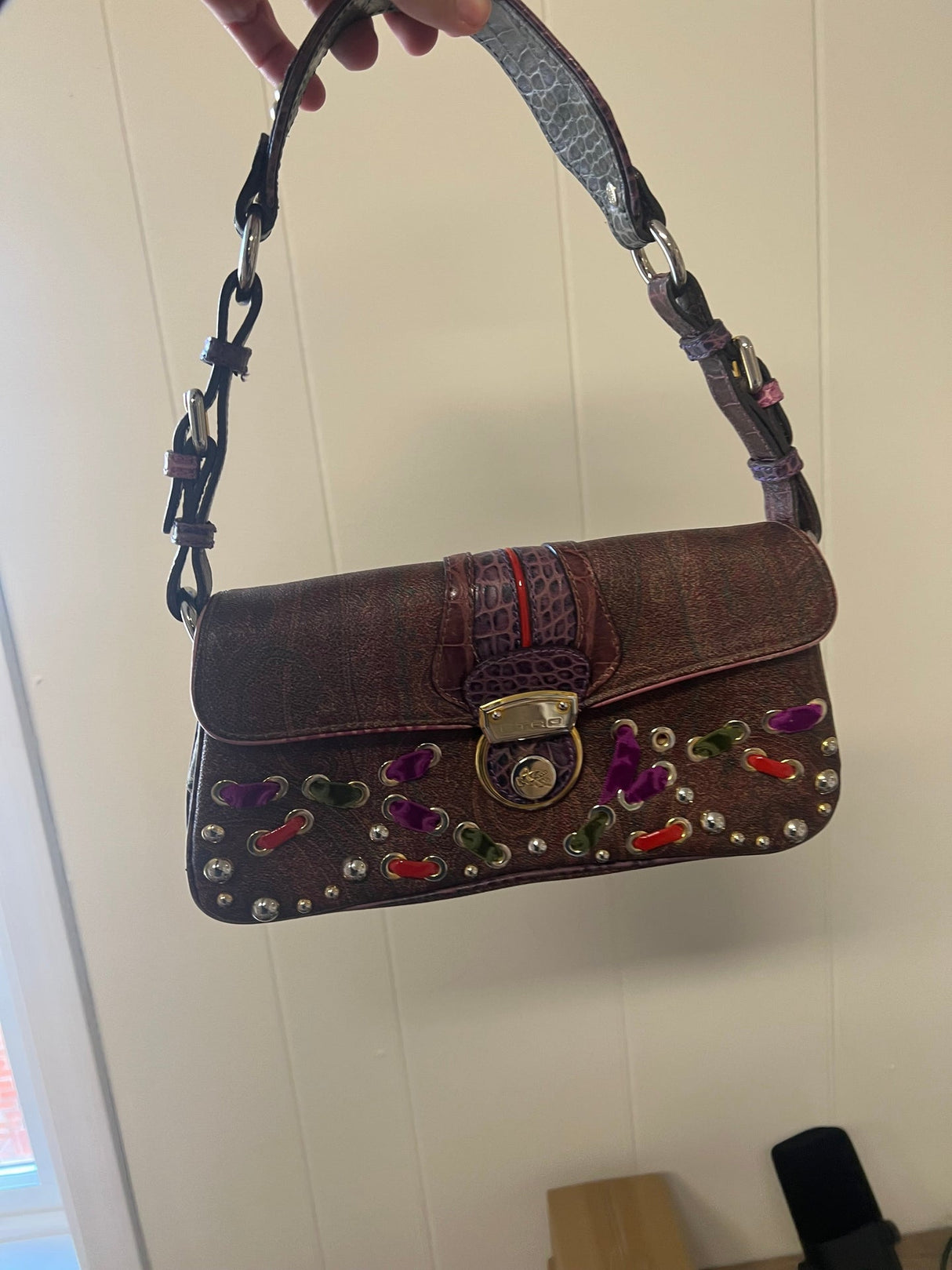 Gorgeous designer bag from Etro