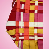 Prada Woven Tessuto Colorful Tote (comes with duster)