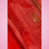 Prada Woven Tessuto Colorful Tote (comes with duster)