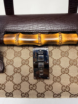 Gucci Bamboo Top Handle Shoulder Bag