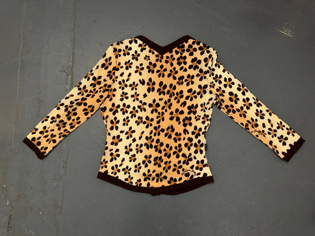 MOSCHINO Leopard Print Cardigan