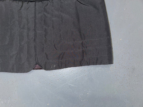 ANNA SUI Black Quilted Mini Skirt
