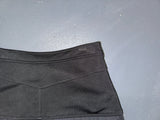 ANNA SUI Black Quilted Mini Skirt