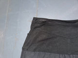 ANNA SUI Black Quilted Mini Skirt