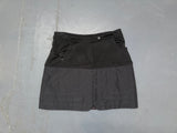 ANNA SUI Black Quilted Mini Skirt