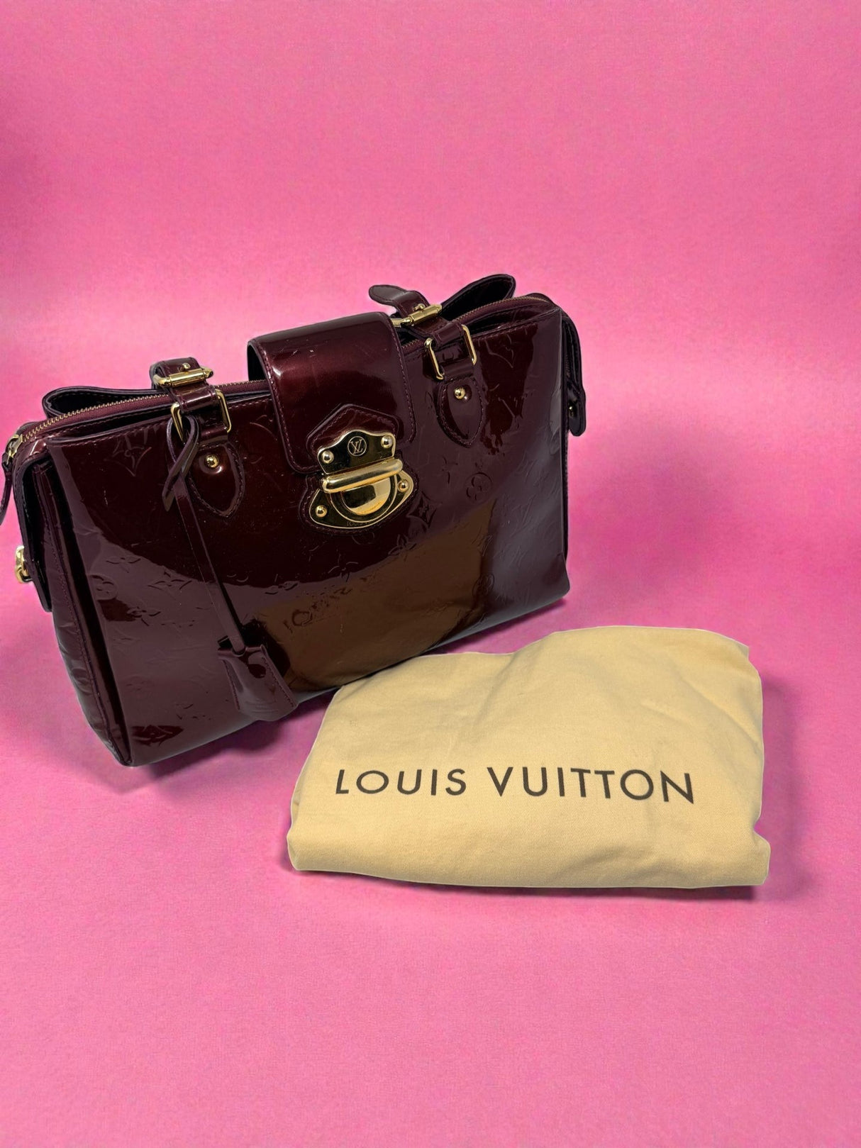 Louis Vuitton Vernis Top Handle Monogram