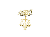 Gold Horoscope 'LIBRA' Pin