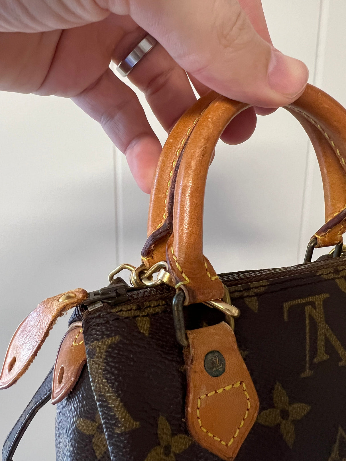 Louis Vuitton Mini Speedy w/ strap