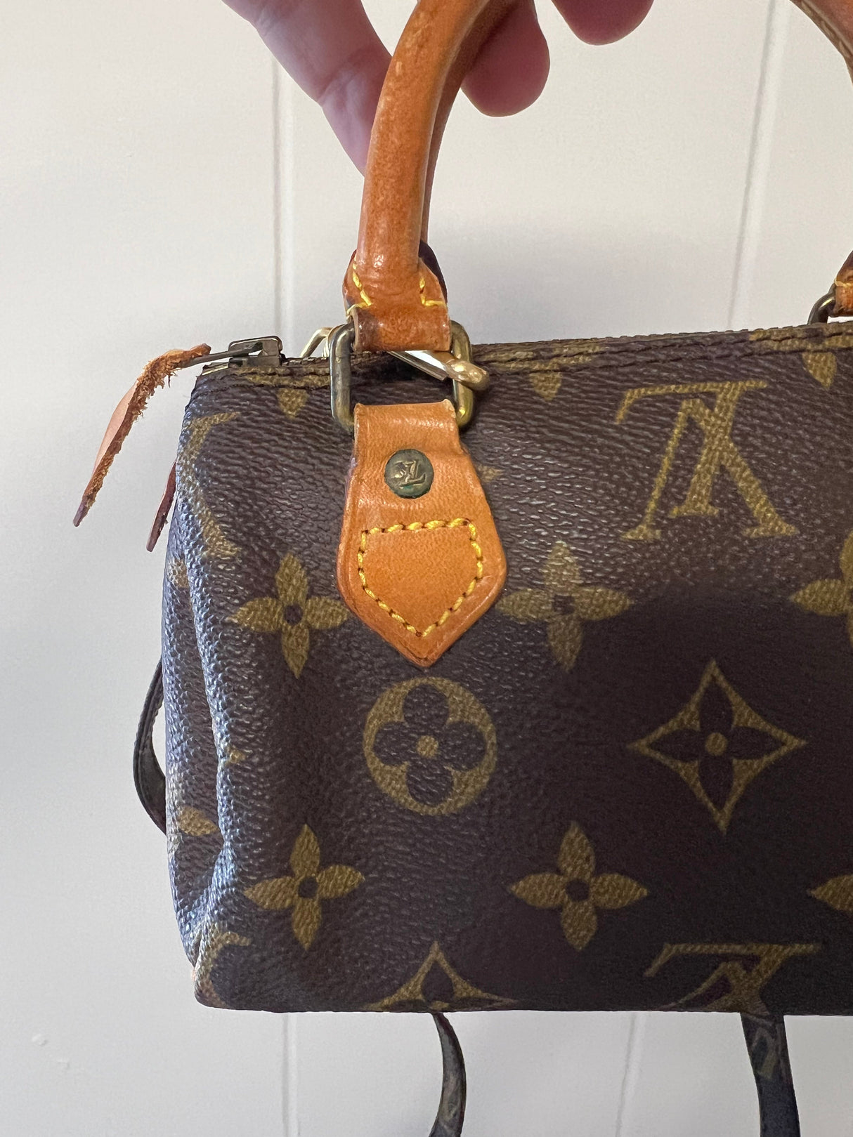 Louis Vuitton Mini Speedy w/ strap