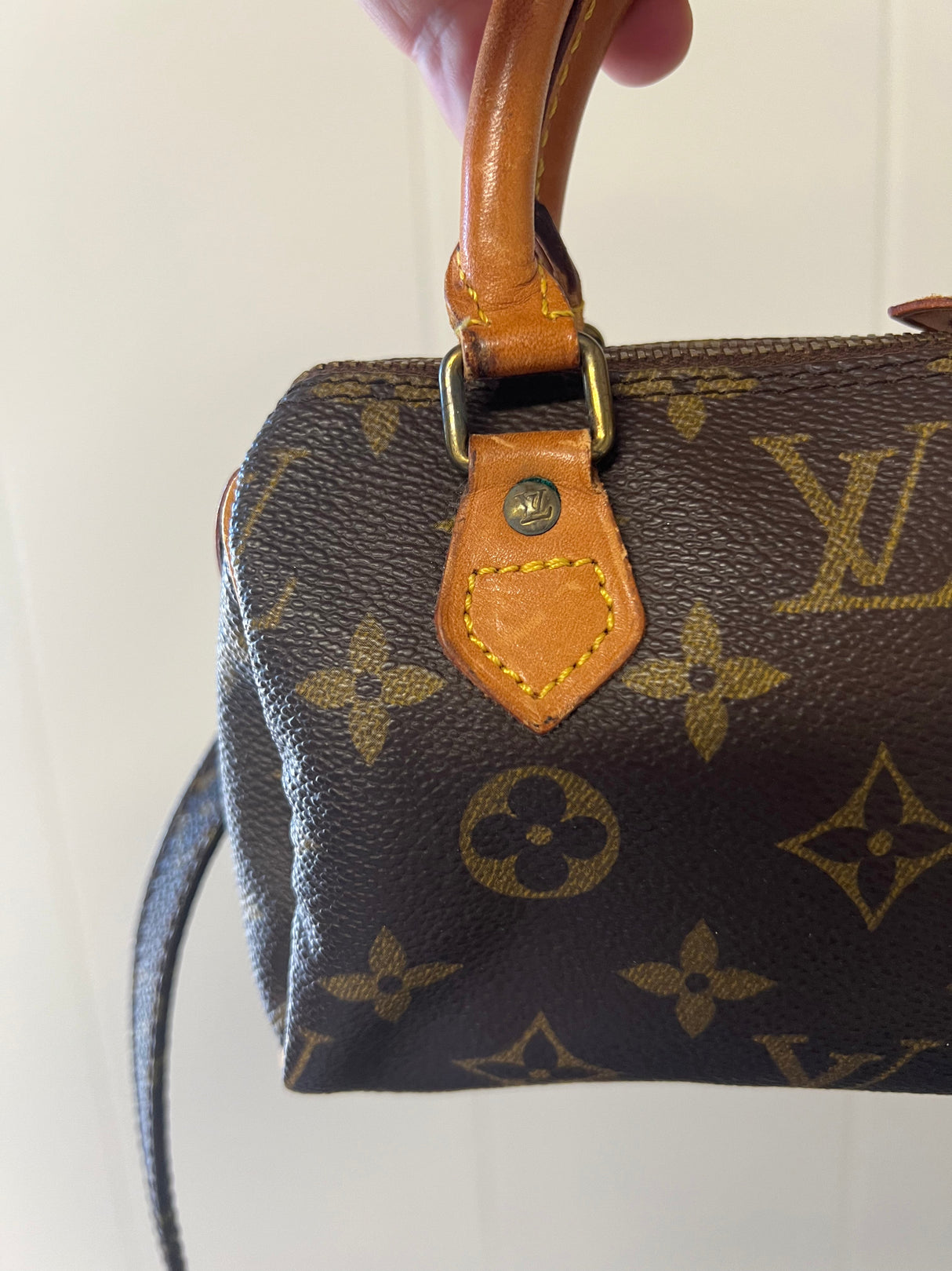 Louis Vuitton Mini Speedy w/ strap