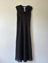 Ronni Nicole polka dot maxi dress