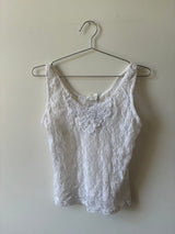 Cinema etoile white lace top
