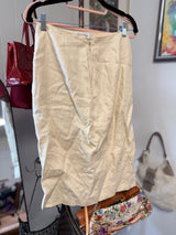 Max Mara Gold Skirt