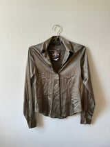 Banana republic silk button up