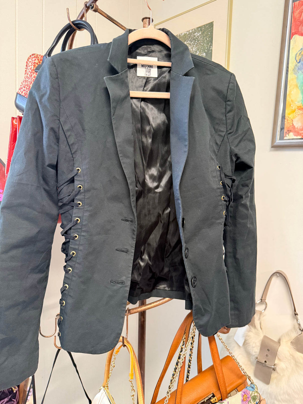 Moschino Black Blazer