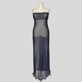 Milkmaid sheer gown