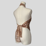 Silk handkerchief top