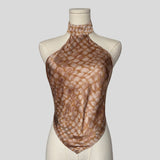 Silk handkerchief top