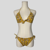 Banana print bikini