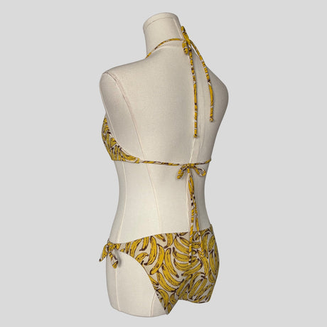 Banana print bikini