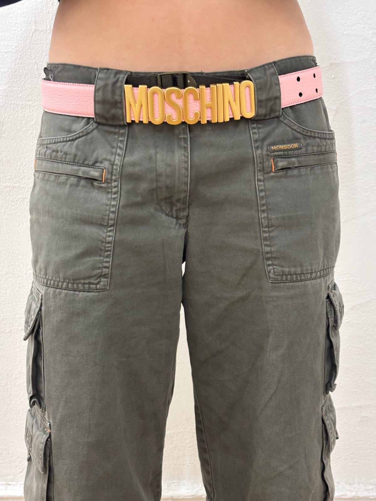 Pink Moschino Belt