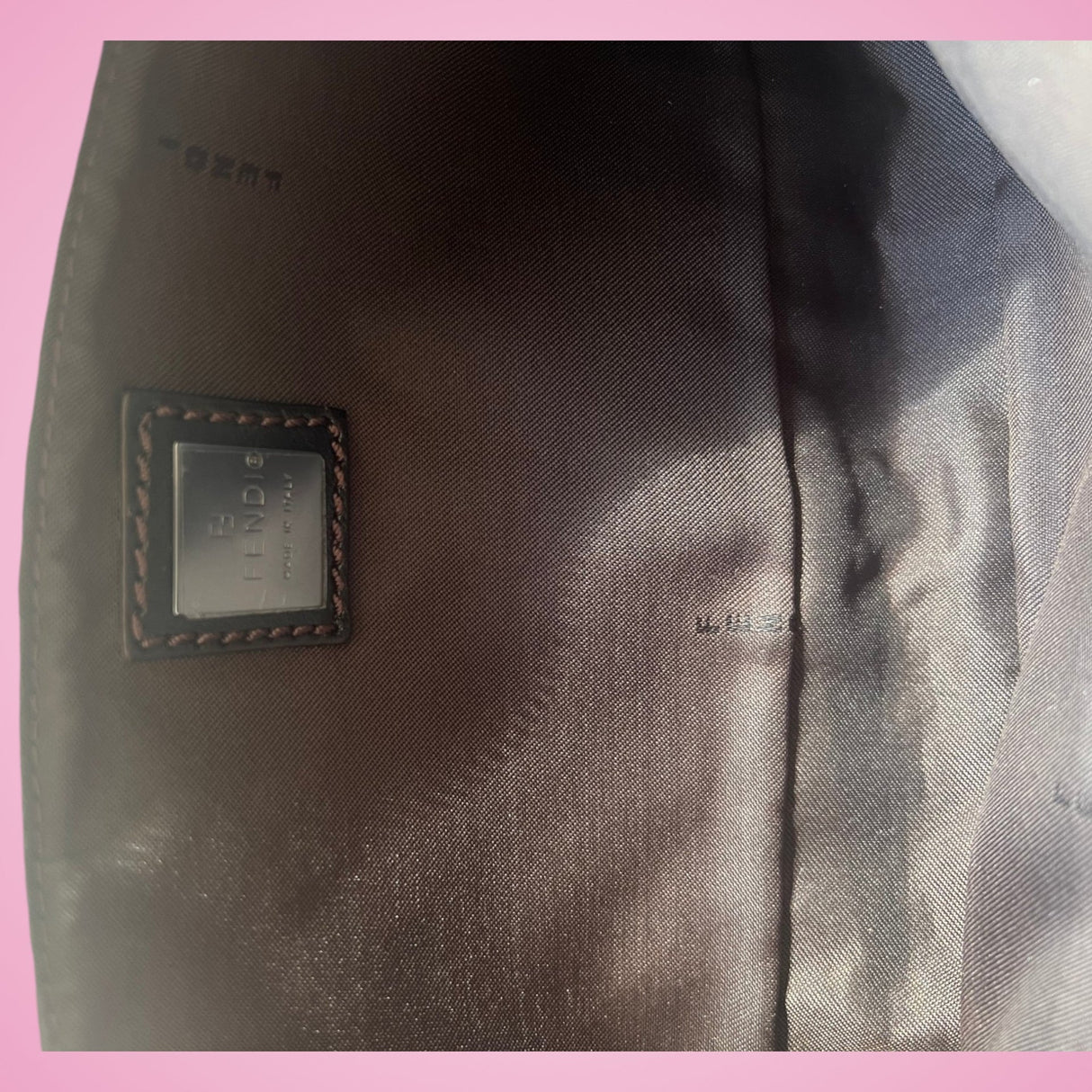 Fendi Zucca Pochette