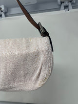 Fendi Beaded Baguette Pink