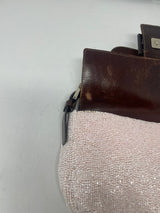 Fendi Beaded Baguette Pink