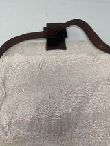 Fendi Beaded Baguette Pink