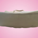 Gucci Bamboo Top Handle Bag White Leather